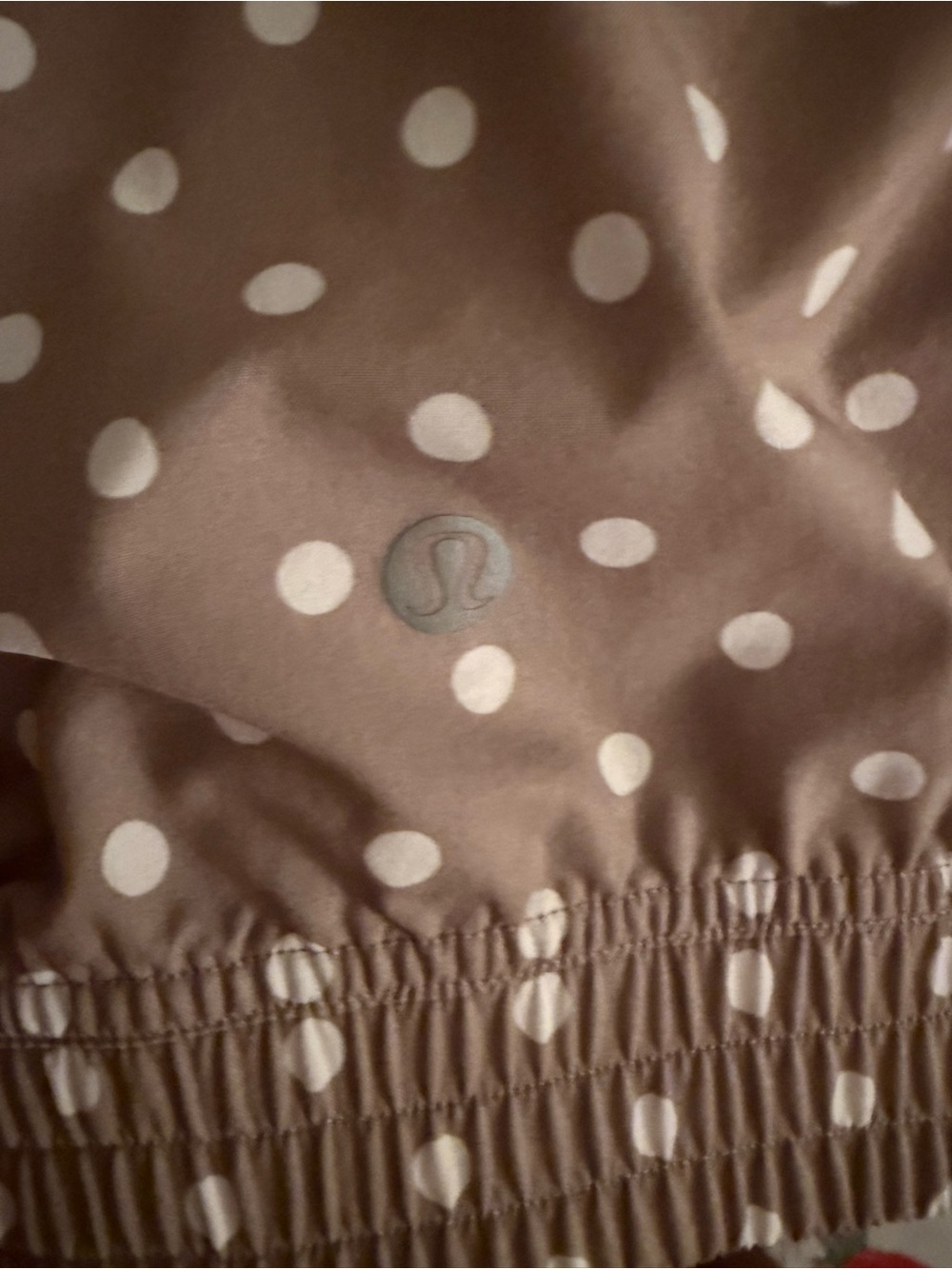 Lululemon Beige Polka Dot Zip-Up Jacket - Picture 4 of 5